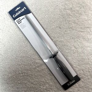 Cuisinart X-Series Silver & Black 8" Sharpening Steel Tool